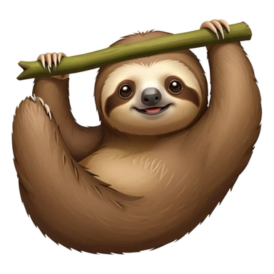 Oso perezoso  sticker