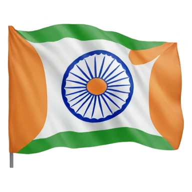 India flag sticker