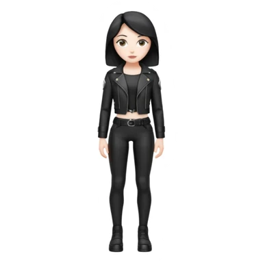 Matrix trinity black leather full body sticker