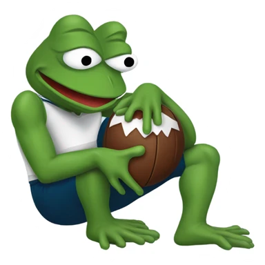 Philadelphia Eagle with Kermit the frog in its talons sticker