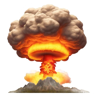 explosion atom sticker