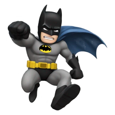Batman saving the world sticker