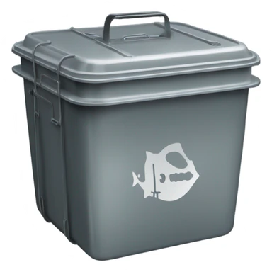 fiah bait can sticker