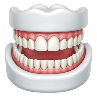 prosthetic insta denture  sticker