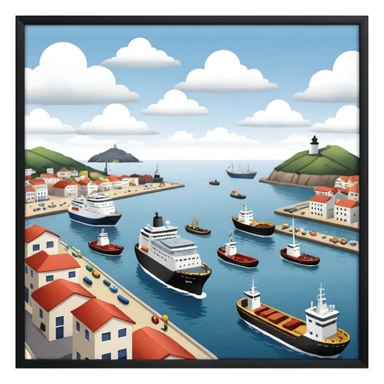 Sea Port sticker
