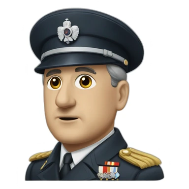 Charles de Gaulle sticker
