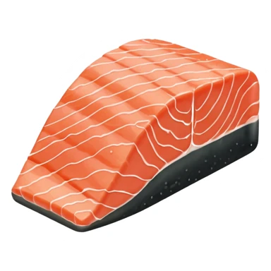 tranche de saumon  sticker