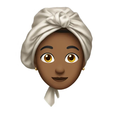 satin bonnet sticker