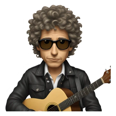 bob dylan sticker