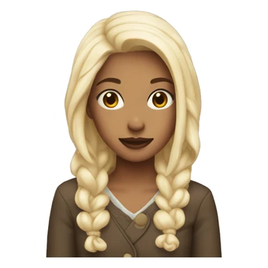 Vanilla girl sticker