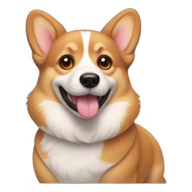 enough corgi sticker