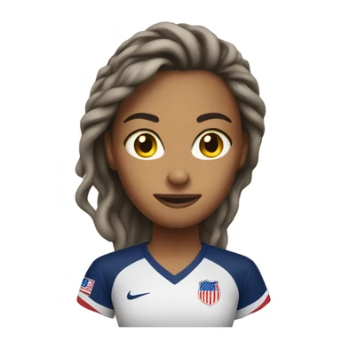 USA woman soccer sticker