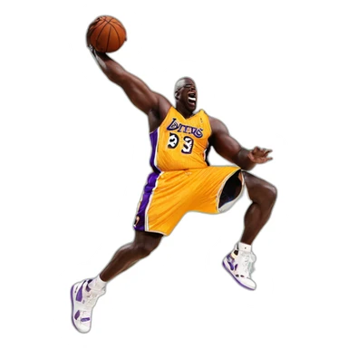 Dunk of Shaquille O’Neal sticker