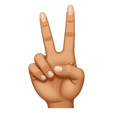 middle finger by side sticker