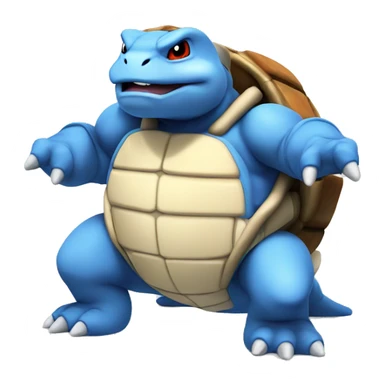 blastoise cartoon version sticker