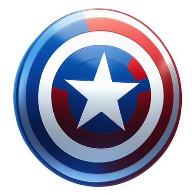 Captain America bouclier  sticker