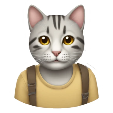 Gatto con un razzo sticker