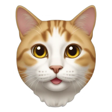 a photo of a cat sticker