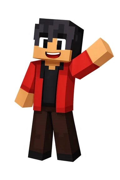 Extract the character from the background, including the clothes and accessories they are wearing, and place on a transparent background. Keep the original style and appearance exactly the same. sticker