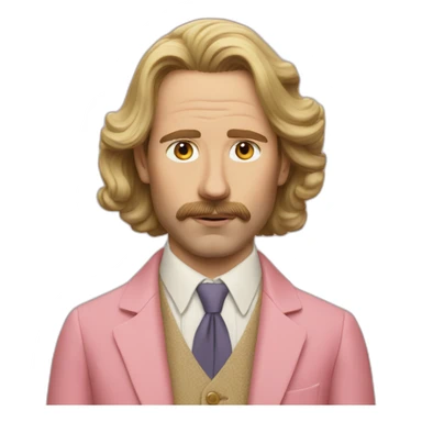wes anderson sticker