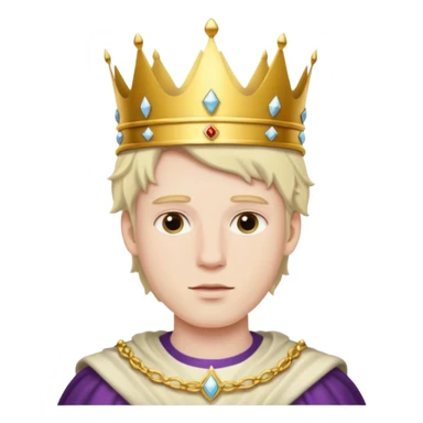White Prince sticker