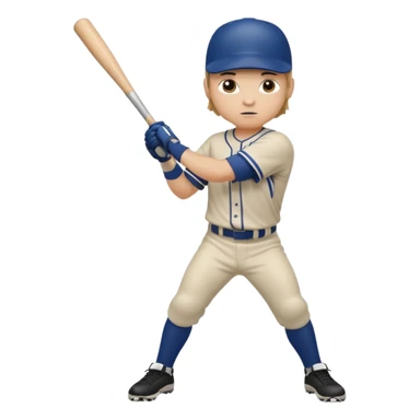 dos basebeall playr a golpes sticker