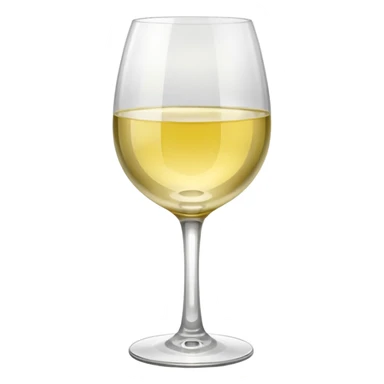white wine different glass sticker