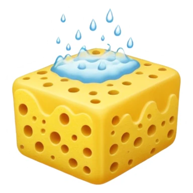 bath sponge sticker