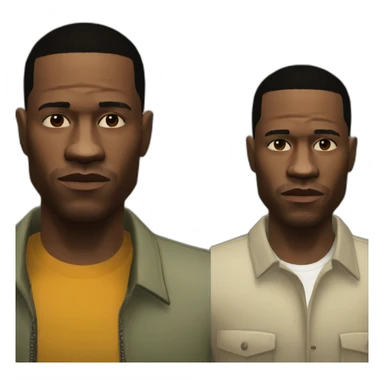 Carl Johnson CJ from GTA San Andreas sticker