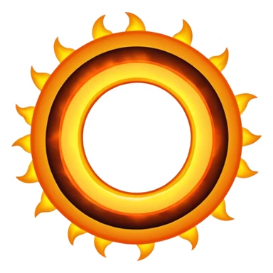 solar eclipse sticker