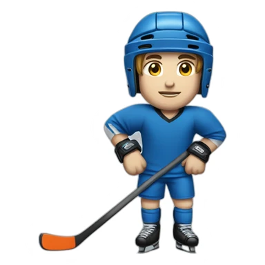 feldhockeyspieler sticker