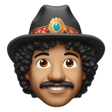 Carlos Santana Vegas sticker