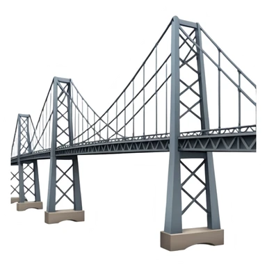 big bridge in USA sticker