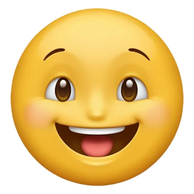 tight lipped closed mouth smile, yellow emoji sticker