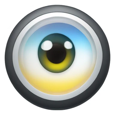 colorful portable contact lens case sticker