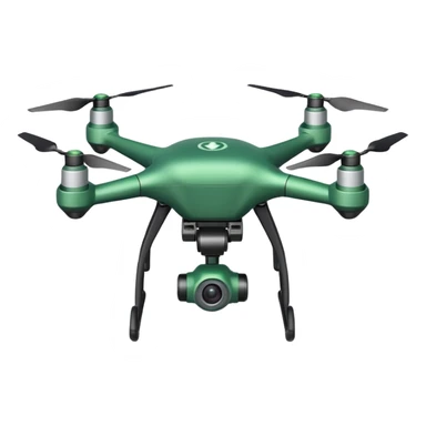Green Drone – sensor array, Courier Drones. sticker