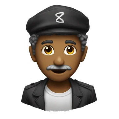 פרצוף שמותח עין אחת למטה sticker