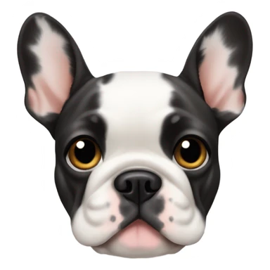Spotted French bulldog sticker