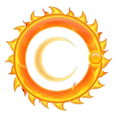 solar eclipse sticker