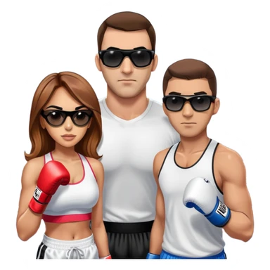 Lewis Howes and Yanet Garcia vs JetSetFly and Tefi INTERNET CELEBRITY BATTLE NOVIO DE MEXICO sticker