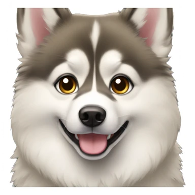 pomsky sticker