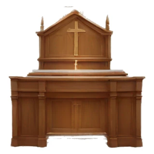 church altar sticker