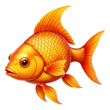 colorful goldfish sticker