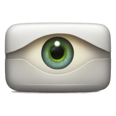 iPhone 15 Whit eye  sticker