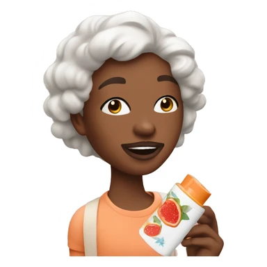 Summer Fridays lip balm sticker