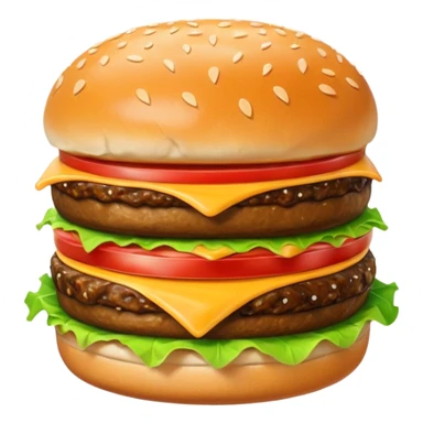 burger sticker