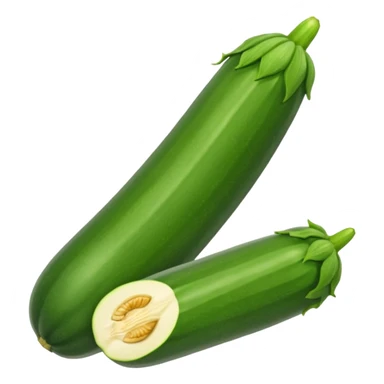 green zuchini sticker