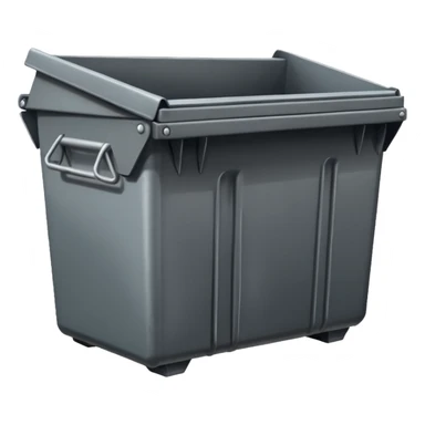 empty closed dumpster emoji sticker