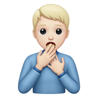 Choking yourself sticker