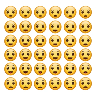 emoji con expreciones de anime sticker